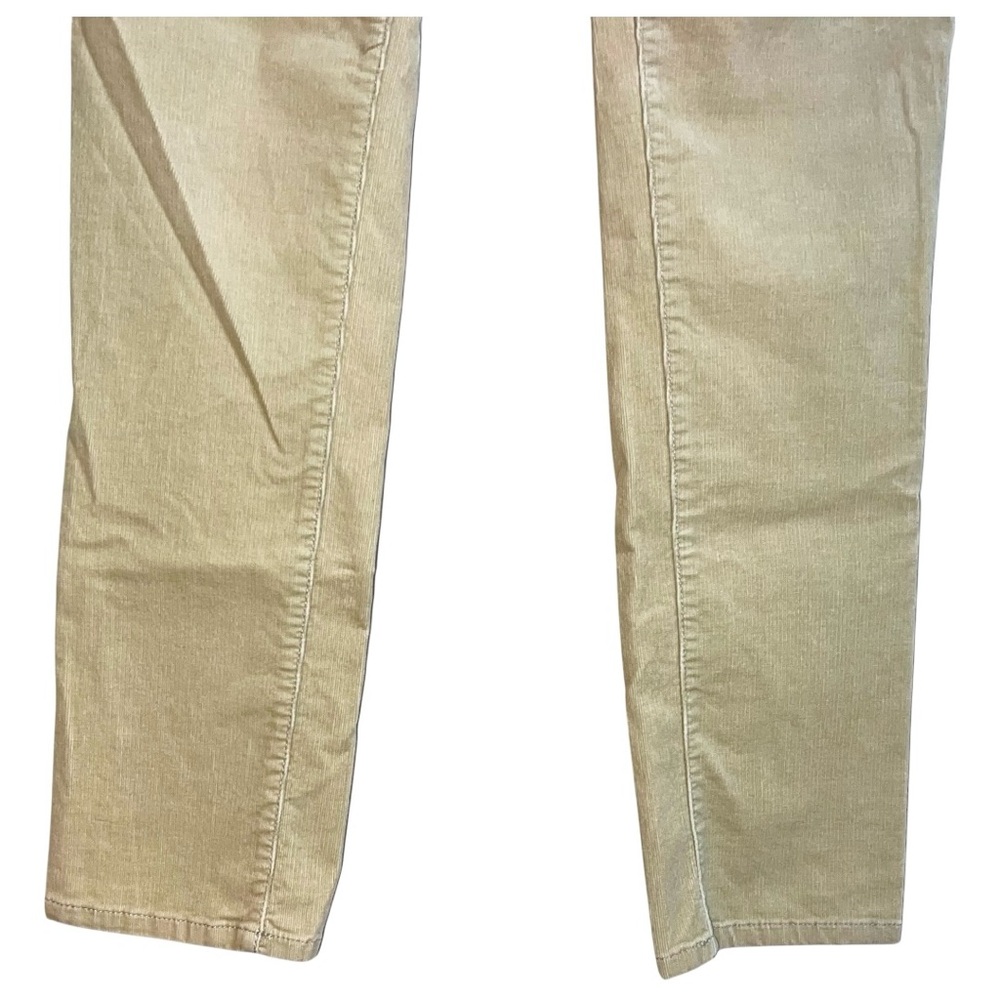 Banana Republic Pants Women’s Size 4 Tan Khaki Straight Corduroy Long 28x32 - Picture 5 of 8